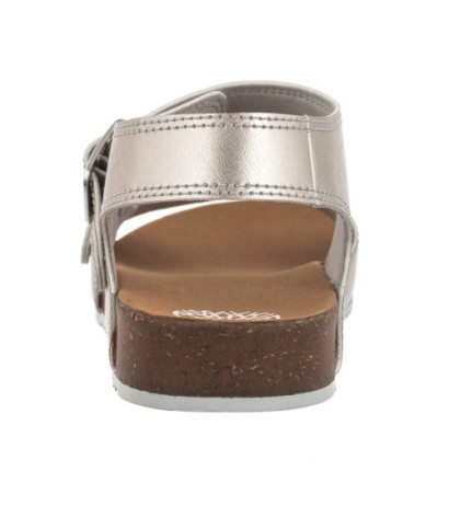 Timberland Castle Island Backstrap Silver Metallic 0A4341 040 (TI97-a) sandales