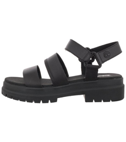 Timberland London Vibe Ankle Strap Sandal Black Full Grain 0A29MV 001 (TI102-a) sandales
