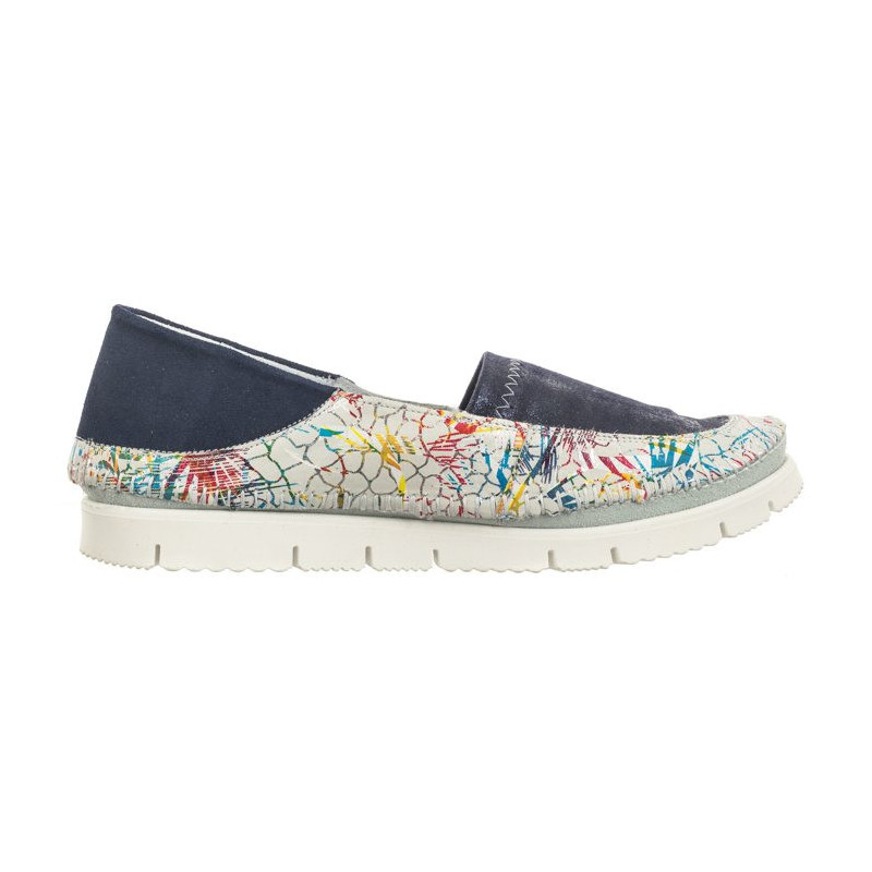 Maciejka Białe/Granatowe 05434-11/00-5 (MA878-b) kingad