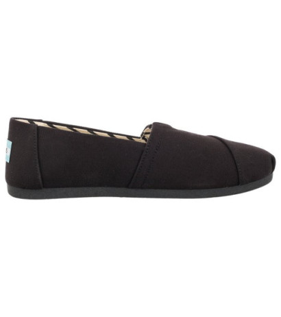 Toms Alpargata Black/Black Recycled Cotton Canvas 10017716 (TS21-a) kurpes