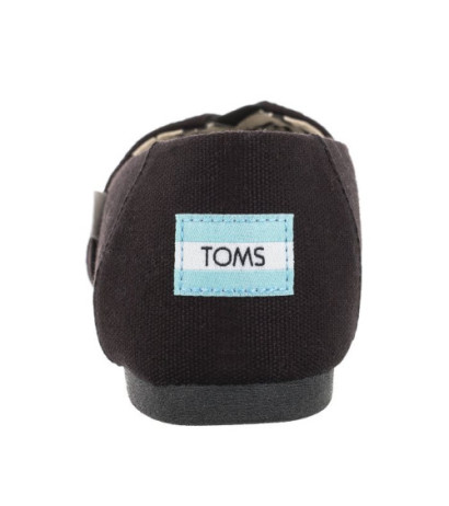 Toms Alpargata Black/Black Recycled Cotton Canvas 10017716 (TS21-a) sportiniai bateliai