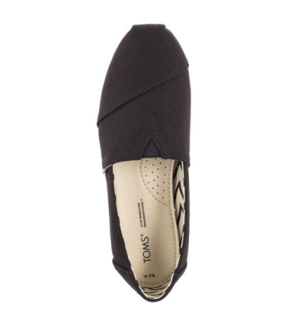 Toms Alpargata Black/Black Recycled Cotton Canvas 10017716 (TS21-a) sneakers