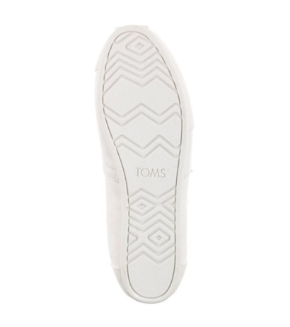 Toms Alpargata White Recycled Cotton Canvas 10017739 (TS21-b) sportiniai bateliai