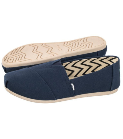 Toms Alpargata Navy Recycled Cotton Canvas 10017712 (TS21-c) sportiniai bateliai