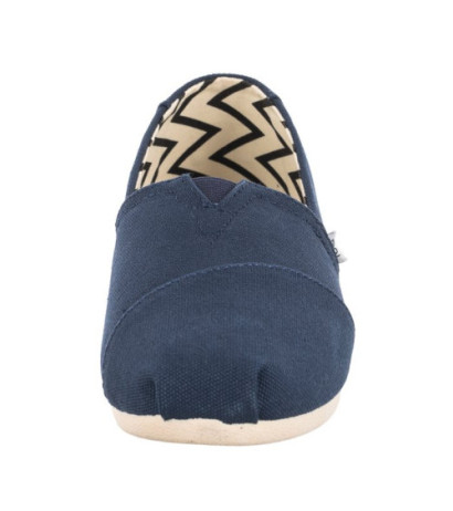 Toms Alpargata Navy Recycled Cotton Canvas 10017712 (TS21-c) sneakers