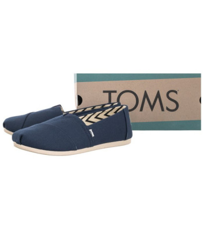 Toms Alpargata Navy Recycled Cotton Canvas 10017712 (TS21-c) kingad