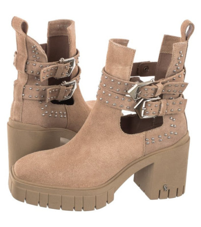 Carinii Beżowe B7916-O17-000-000-E88 (CI653-a) kurpes