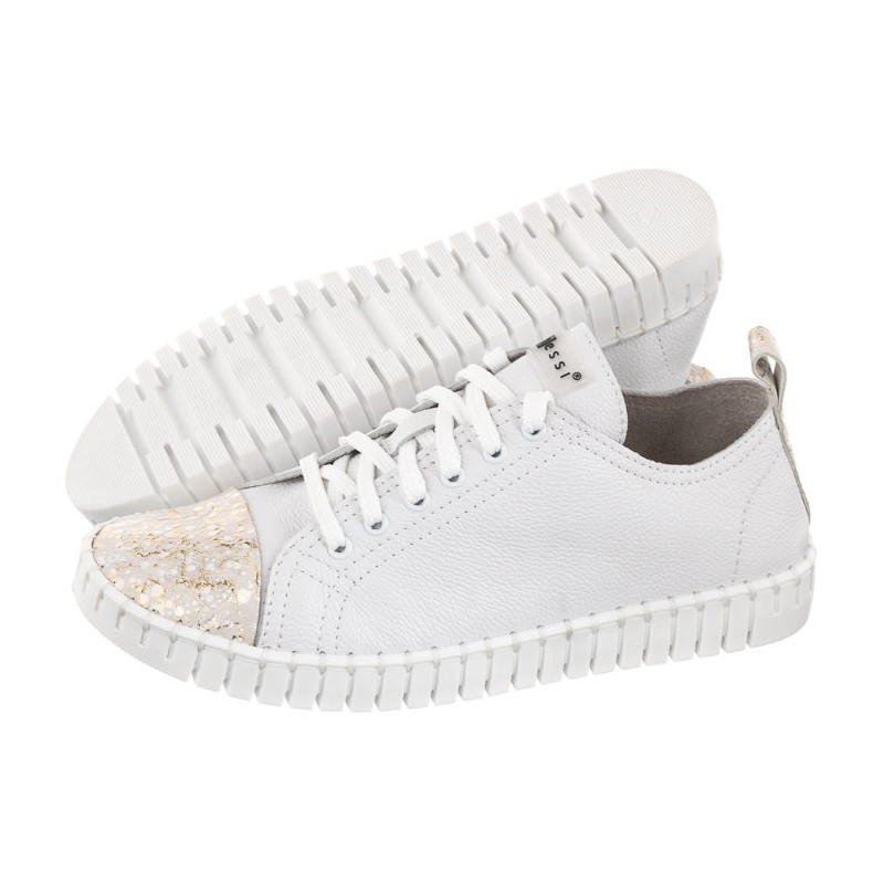 Nessi Białe 22169 (NE285-a) kurpes