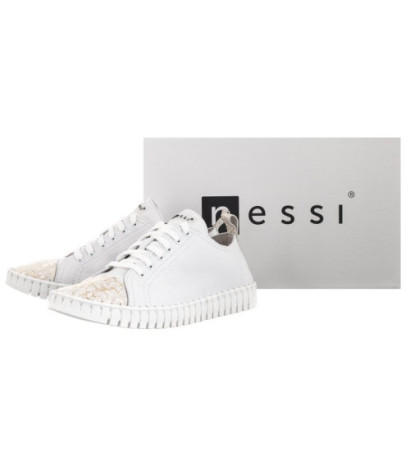 Nessi Białe 22169 (NE285-a) kurpes