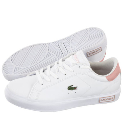 Lacoste Powercourt 0721 1 SUJ WHT/LT PNK 7-41SUJ00141Y9 (LC389-a) sports Shoes