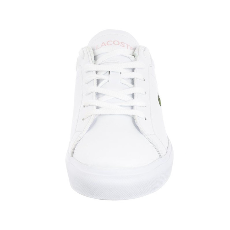 Lacoste Powercourt 0721 1 SUJ WHT/LT PNK 7-41SUJ00141Y9 (LC389-a) sporta apavi
