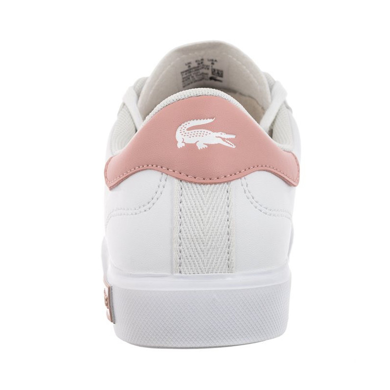 Lacoste Powercourt 0721 1 SUJ WHT/LT PNK 7-41SUJ00141Y9 (LC389-a) sports Shoes