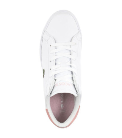 Lacoste Powercourt 0721 1 SUJ WHT/LT PNK 7-41SUJ00141Y9 (LC389-a) sportiniai bateliai