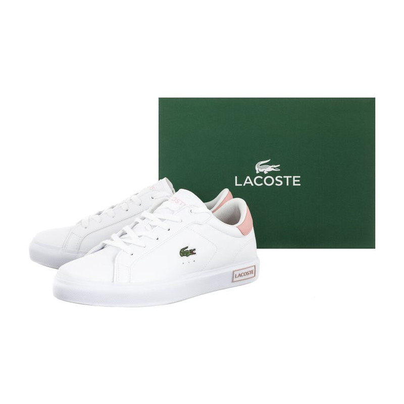 Lacoste Powercourt 0721 1 SUJ WHT/LT PNK 7-41SUJ00141Y9 (LC389-a) spordijalatsid