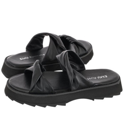 EMU Australia Bamboo Black W12703 (EM415-a) Moteriški batai/šlepetės