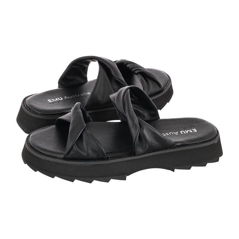 EMU Australia Bamboo Black W12703 (EM415-a) Moteriški batai/šlepetės