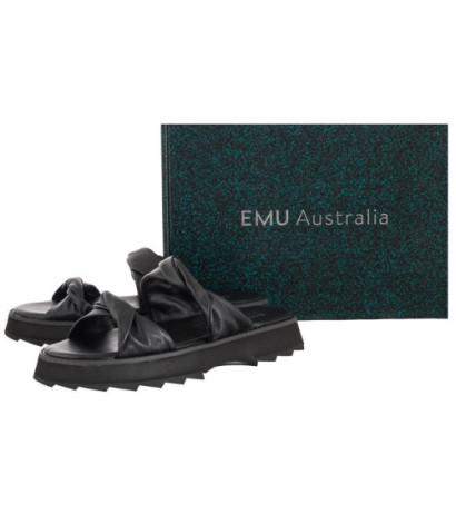 EMU Australia Bamboo Black W12703 (EM415-a) Moteriški batai/šlepetės