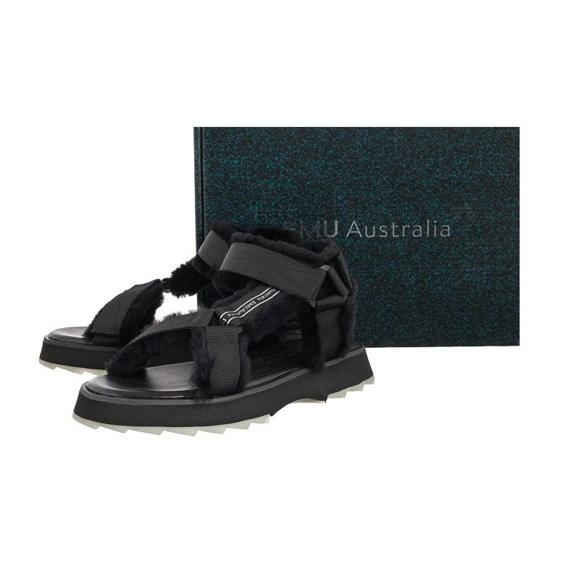 EMU Australia Raven Black W12699 (EM416-a) sandales
