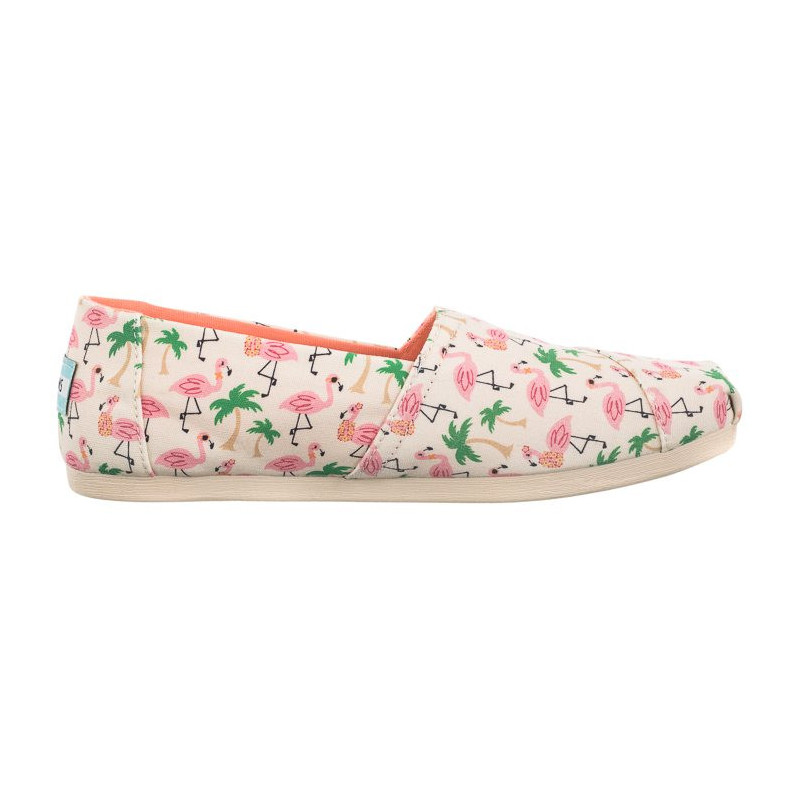 Toms Alpargata Natural Hawaiian Flamingos Print 10017798 (TS27-a) sportiniai bateliai