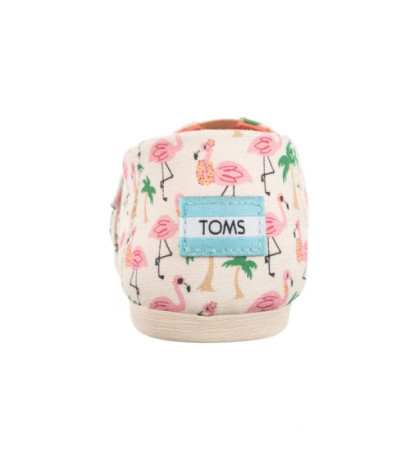 Toms Alpargata Natural Hawaiian Flamingos Print 10017798 (TS27-a) kurpes