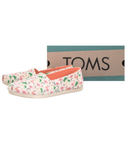 Toms Alpargata Natural Hawaiian Flamingos Print 10017798 (TS27-a) sportiniai bateliai