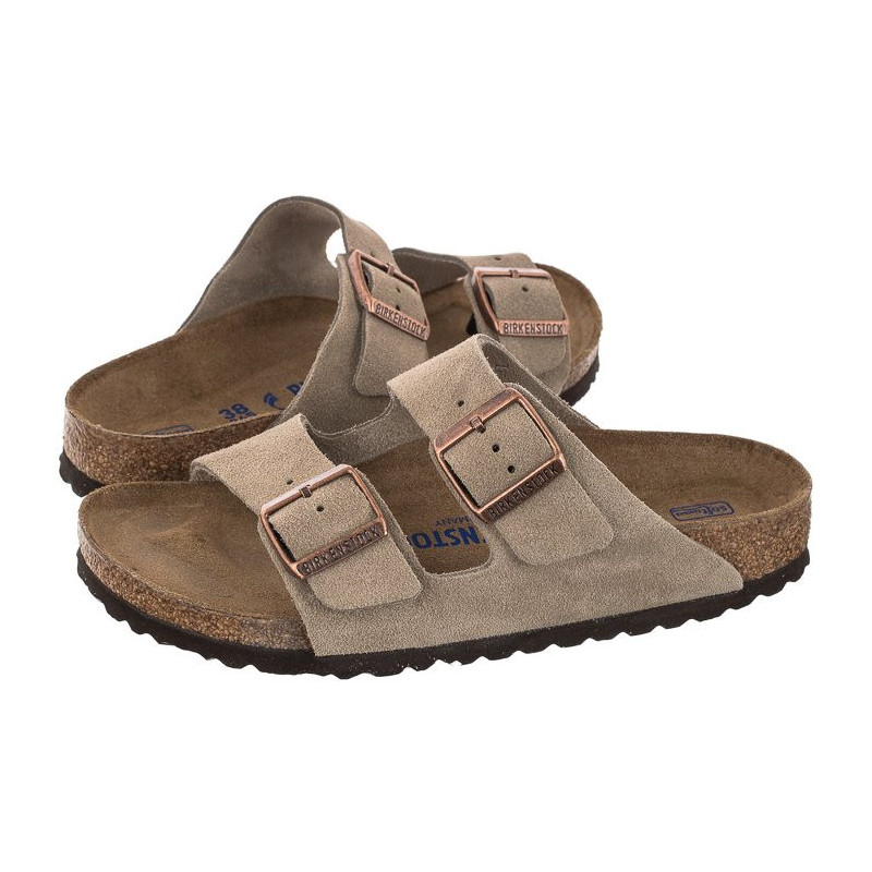 Birkenstock Arizona BS Soft Footbed Taupe 0951303 (BK180-a) Sieviešu apavi/Flip Flops