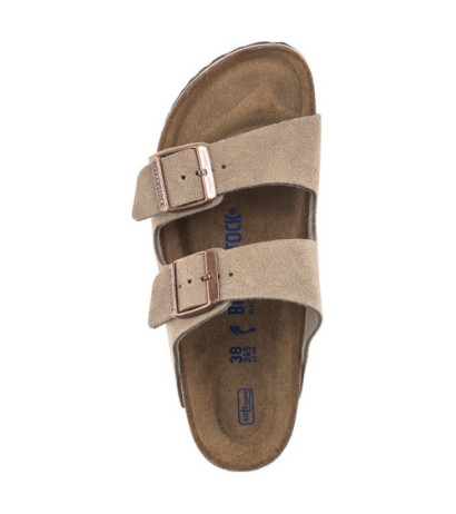 Birkenstock Arizona BS Soft Footbed Taupe 0951303 (BK180-a) Moteriški batai/šlepetės
