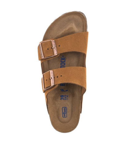 Birkenstock Arizona BS Soft Footbed Mink 1009527 (BK180-b) Sieviešu apavi/Flip Flops