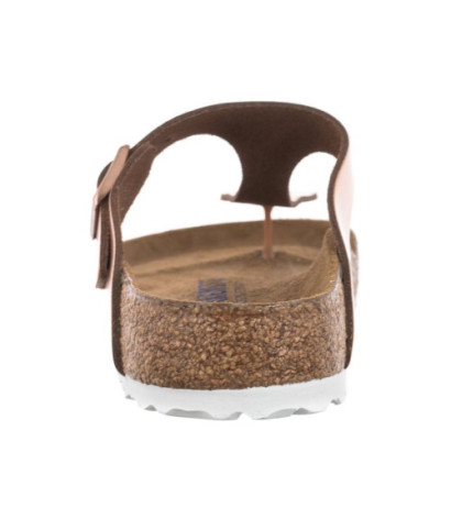 Birkenstock Gizeh BS Soft Footbed Metallic Copper 1005048 (BK189-a) apavi