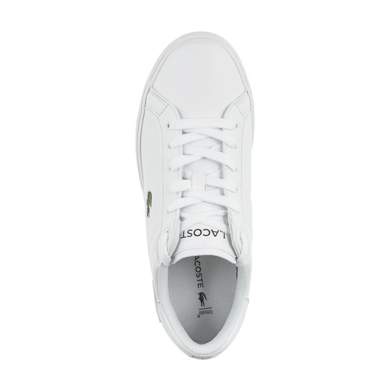 Lacoste Powercourt 0721 1 SUJ WHT 7-41SUJ001421G (LC389-b) sporta apavi