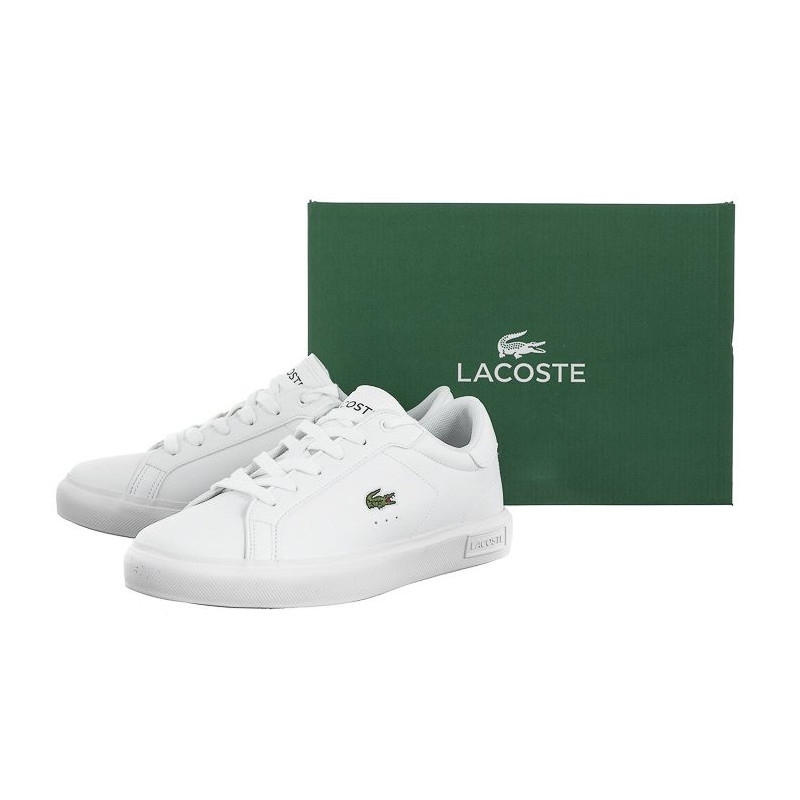 Lacoste Powercourt 0721 1 SUJ WHT 7-41SUJ001421G (LC389-b) sportiniai bateliai