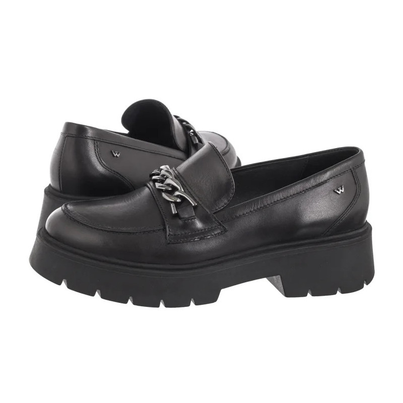 Wojas Czarne 46112-51 (WO80-c) kurpes