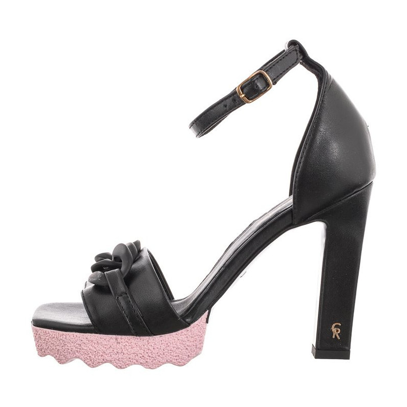 Carinii Czarne B8199-E50-000-000-000 (CI672-a) kurpes