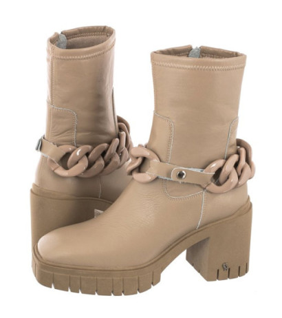 Carinii Beżowe B7698-R77-000-000-E88 (CI676-a) shoes