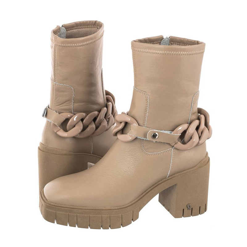 Carinii Beżowe B7698-R77-000-000-E88 (CI676-a) shoes