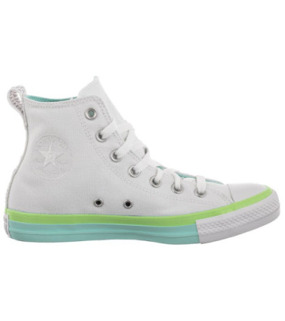 Converse CT All Star Hi White/Light Dew/Lime Rave A00543C (CO568-a) bateliai