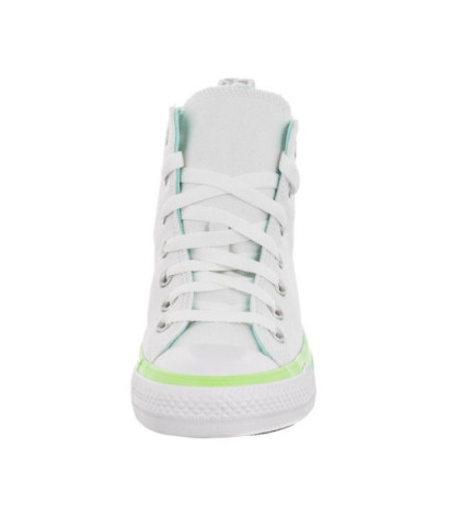 Converse CT All Star Hi White/Light Dew/Lime Rave A00543C (CO568-a) shoes