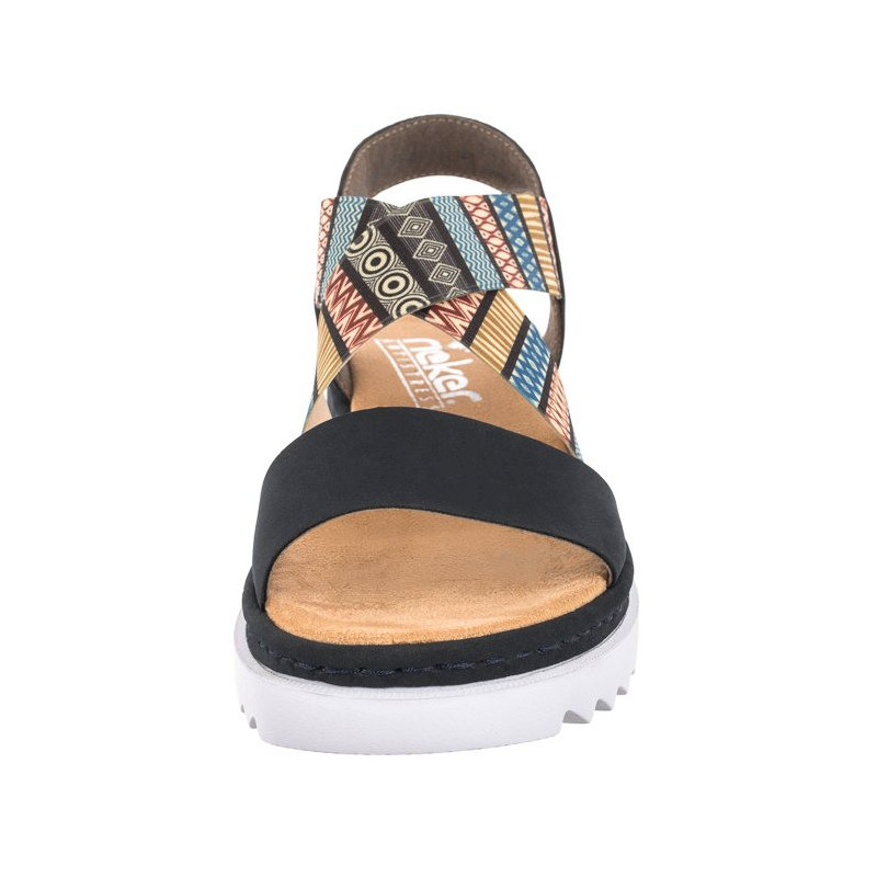 Rieker Granatowe V44G8-14 Blue Combination (RI2-b) shoes