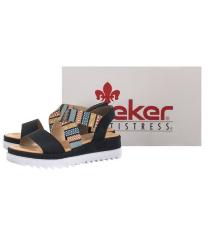 Rieker Granatowe V44G8-14 Blue Combination (RI2-b) shoes