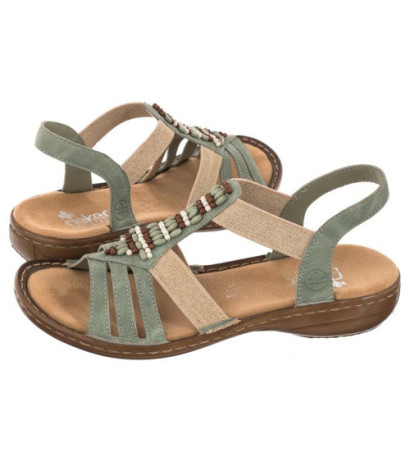 Rieker Zielone 60851-52 Green (RI33-a) kurpes