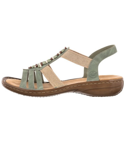 Rieker Zielone 60851-52 Green (RI33-a) kurpes