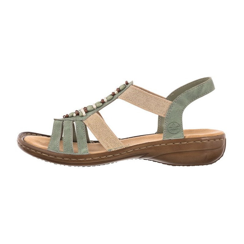 Rieker Zielone 60851-52 Green (RI33-a) batai