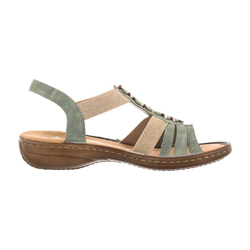 Rieker Zielone 60851-52 Green (RI33-a) shoes