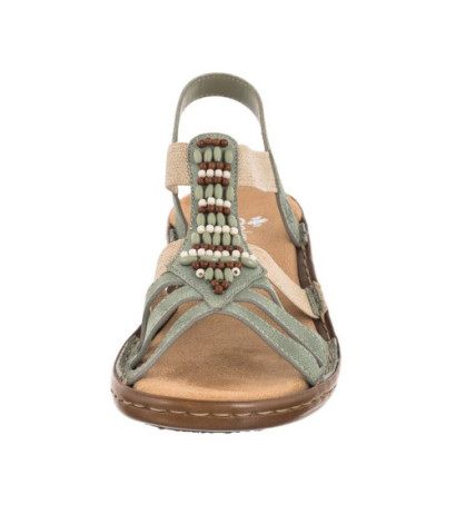 Rieker Zielone 60851-52 Green (RI33-a) shoes