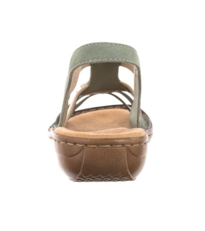 Rieker Zielone 60851-52 Green (RI33-a) shoes