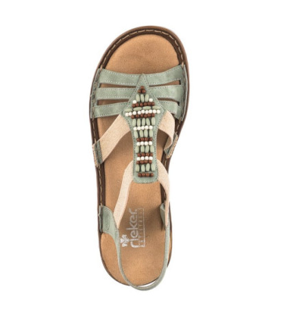 Rieker Zielone 60851-52 Green (RI33-a) shoes