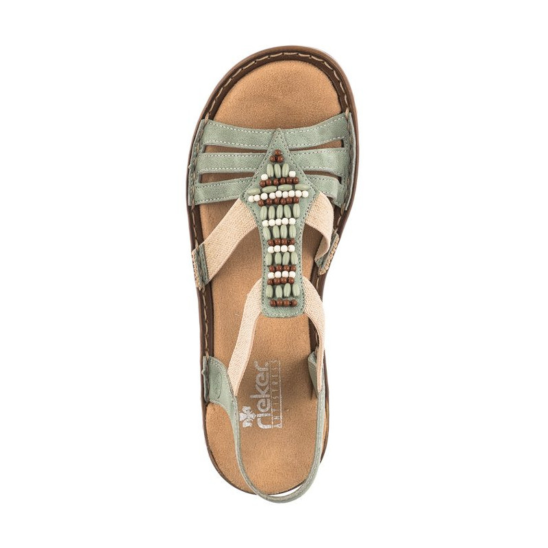 Rieker Zielone 60851-52 Green (RI33-a) kurpes