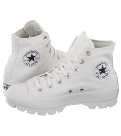 Converse CT All Star Lugged Hi White/Black/White 565902C (CO571-a) kingad