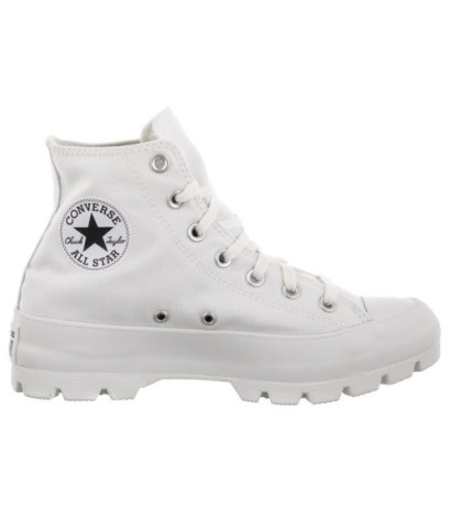 Converse CT All Star Lugged Hi White/Black/White 565902C (CO571-a) bateliai