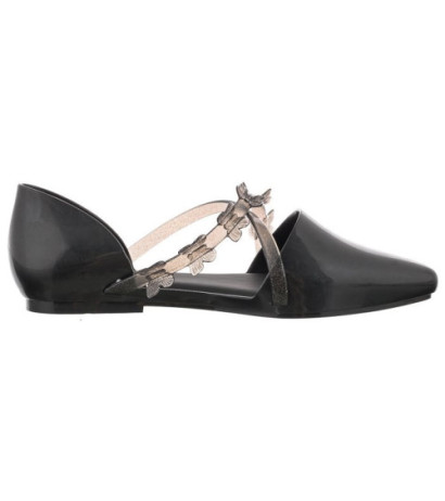 Melissa Pointy Stripe Fly AD 33638/AB955 Black (ML259-a) sandales